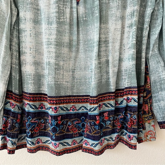 NWT Vineet Bahl Anthropologie Prudence Heritage Rug Print Blouse Top Small - Picture 12 of 16